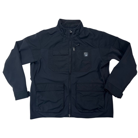 Alaskan Hardgear Other - Alaskan Hardgear AKHG Force Nine Men's Black Full Zip‎ Utility Jacket size 2XL